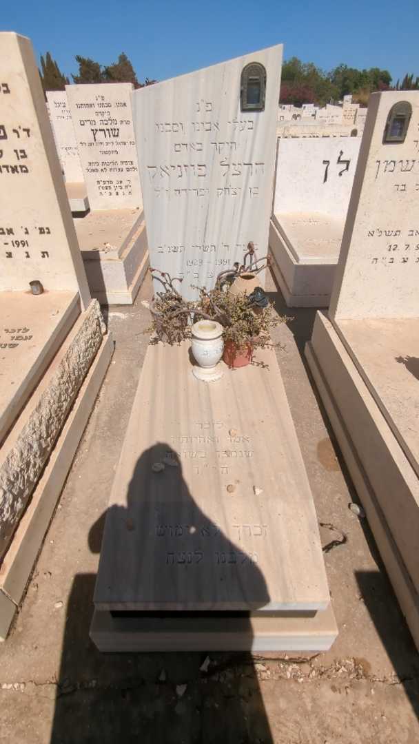 קברו של הרצל פוזניאק