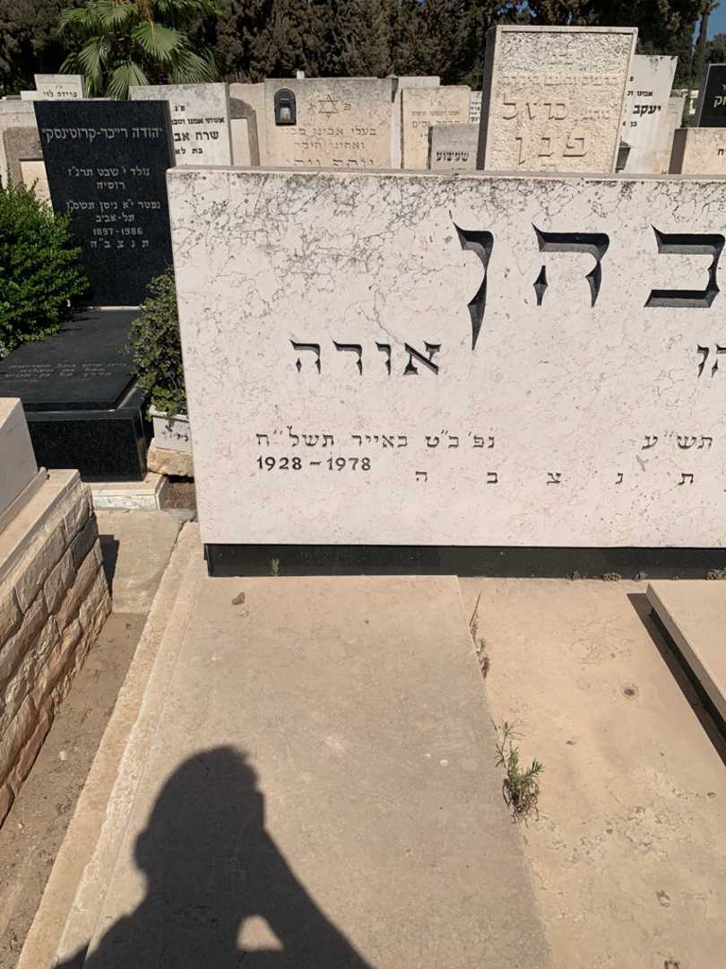 קברו של אורה כהן. תמונה 2