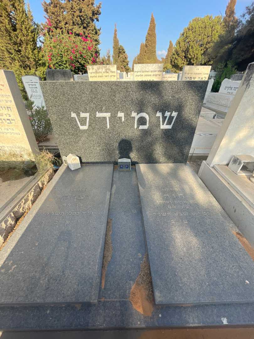 קברו של חוה שמידט. תמונה 1