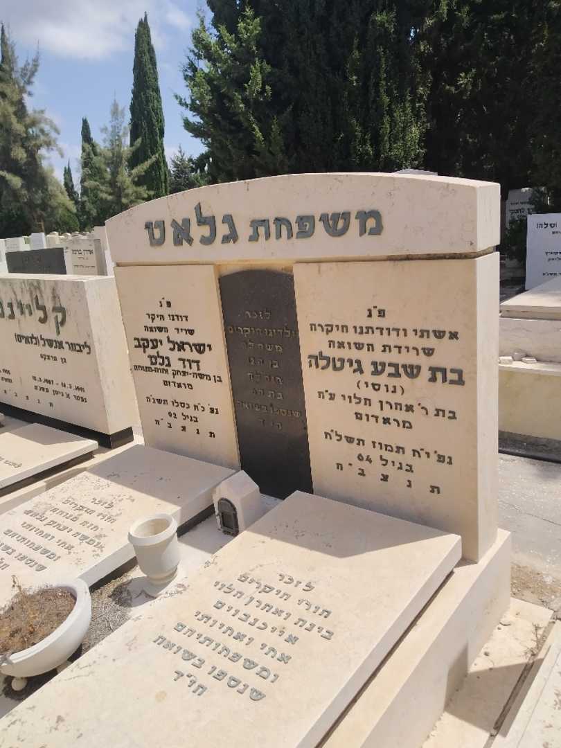 קברו של חוה מנוחה גלאט. תמונה 2