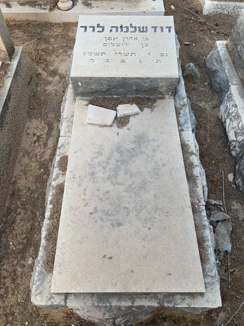 קברו של דוד שלמה לרר