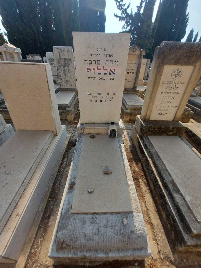קברו של וידה פרלה אללוף
