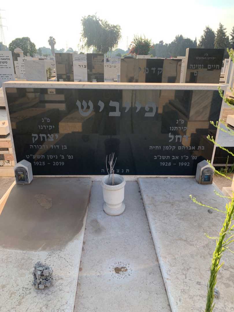 קברו של יצחק פייביש. תמונה 1