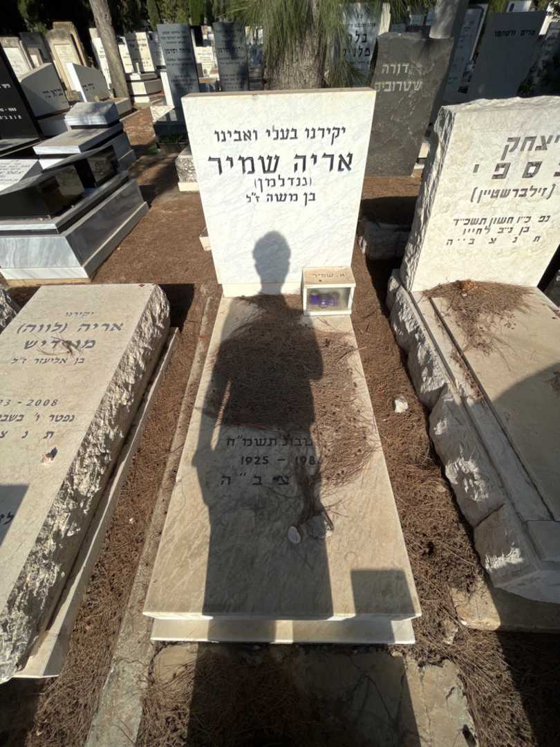 קברו של אריה "גנדלמן" שמיר