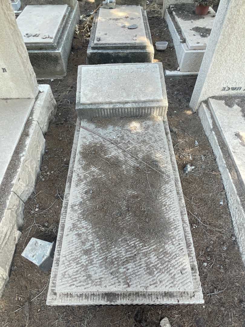 קברו של משה גרודזינסקי