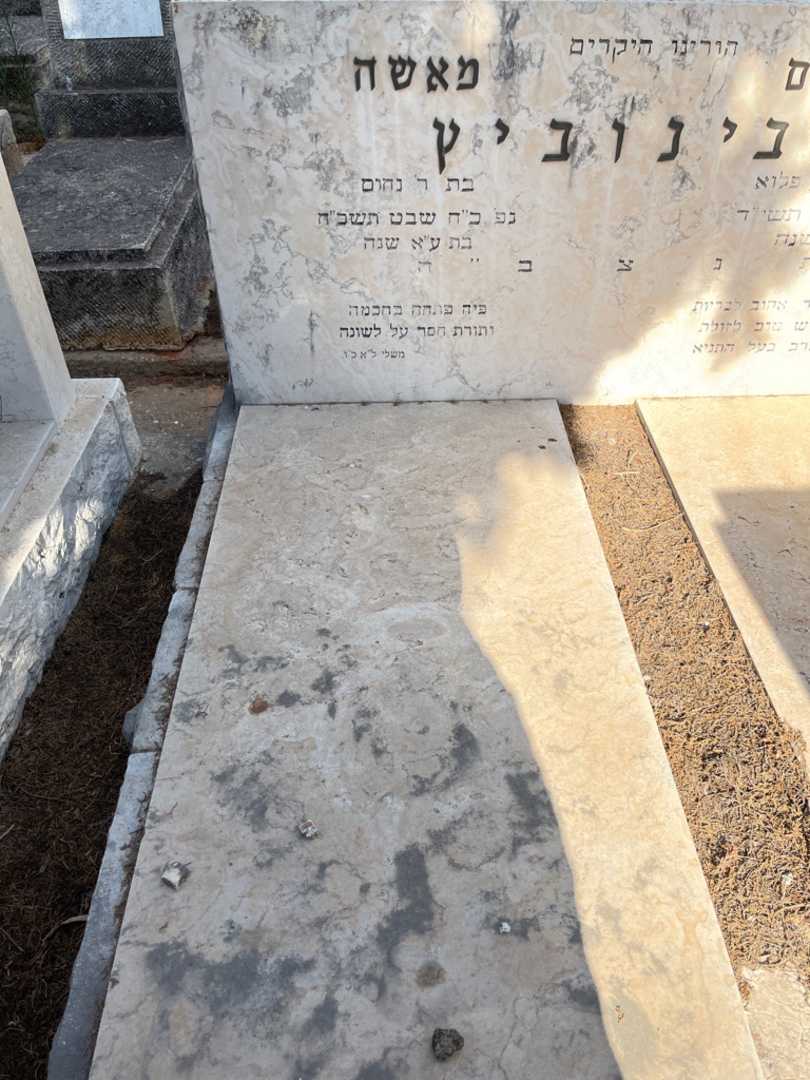 קברו של מאשה רבינוביץ. תמונה 2