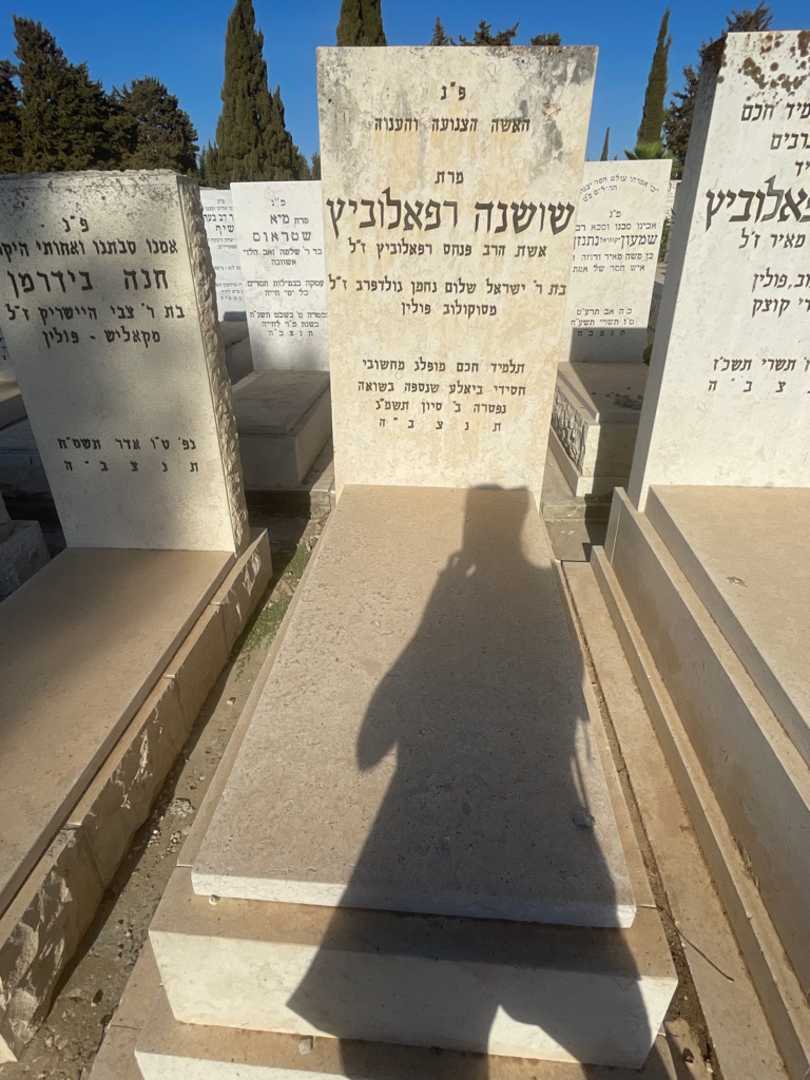 קברו של שושנה רפאלוביץ. תמונה 2