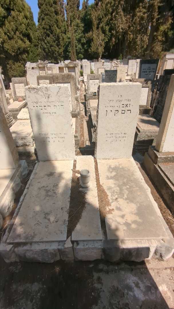 קברו של זאב רסקין. תמונה 1