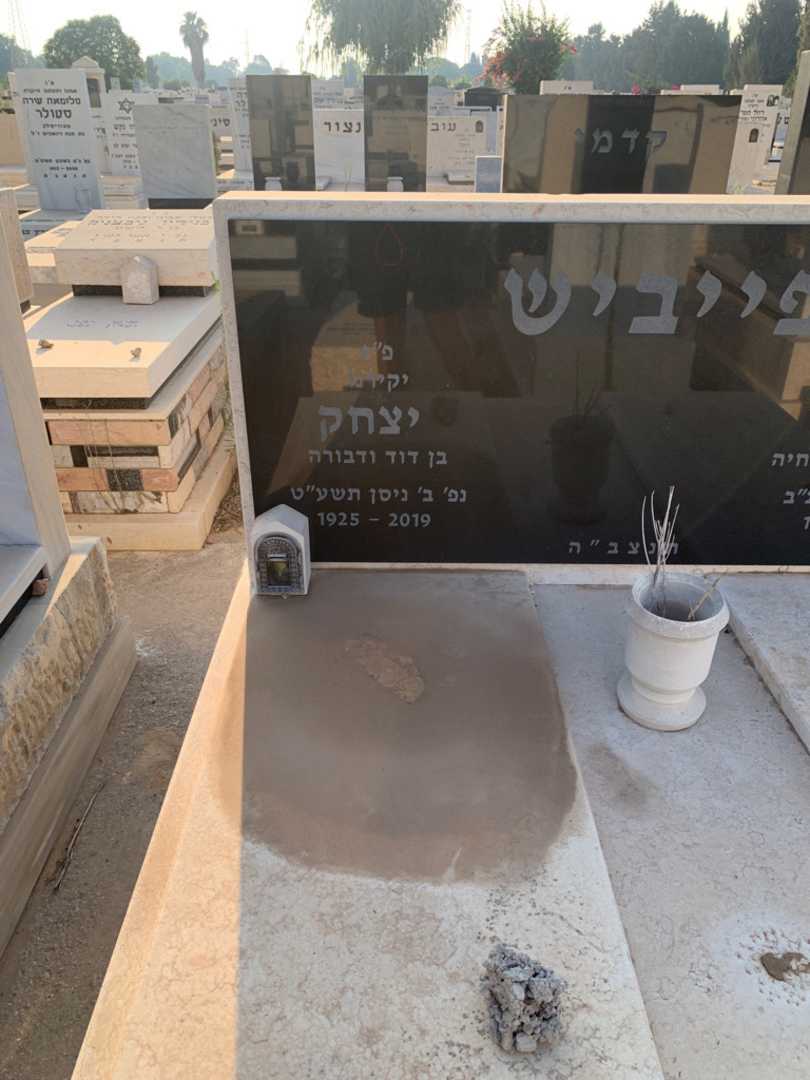 קברו של יצחק פייביש. תמונה 2