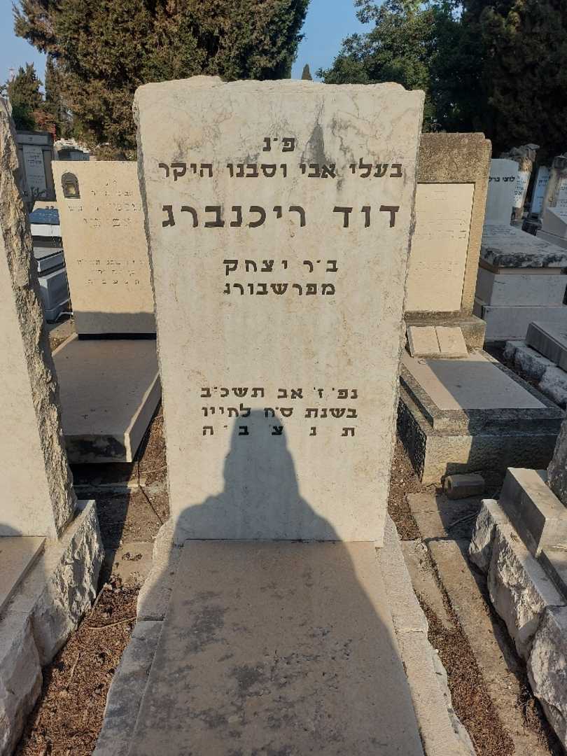 קברו של דוד ריכנברג
