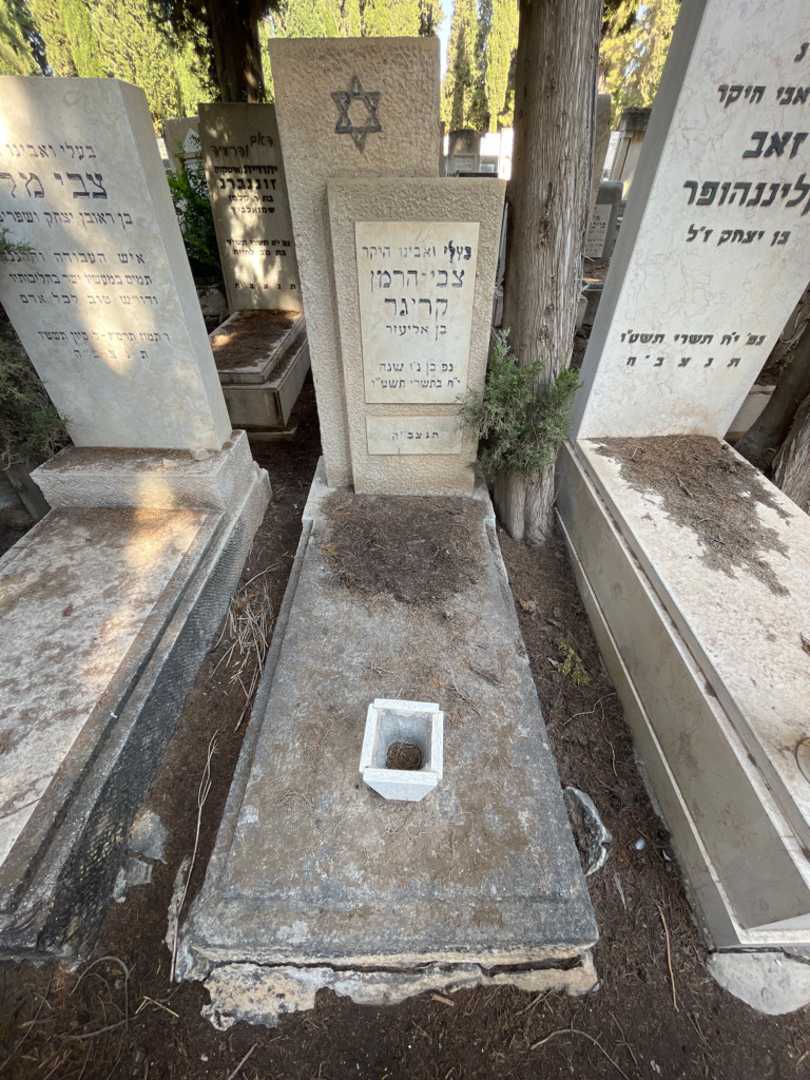קברו של צבי-הרמן קריגר