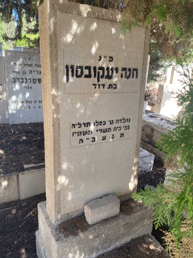 קברו של חנה יעקובסון. תמונה 2