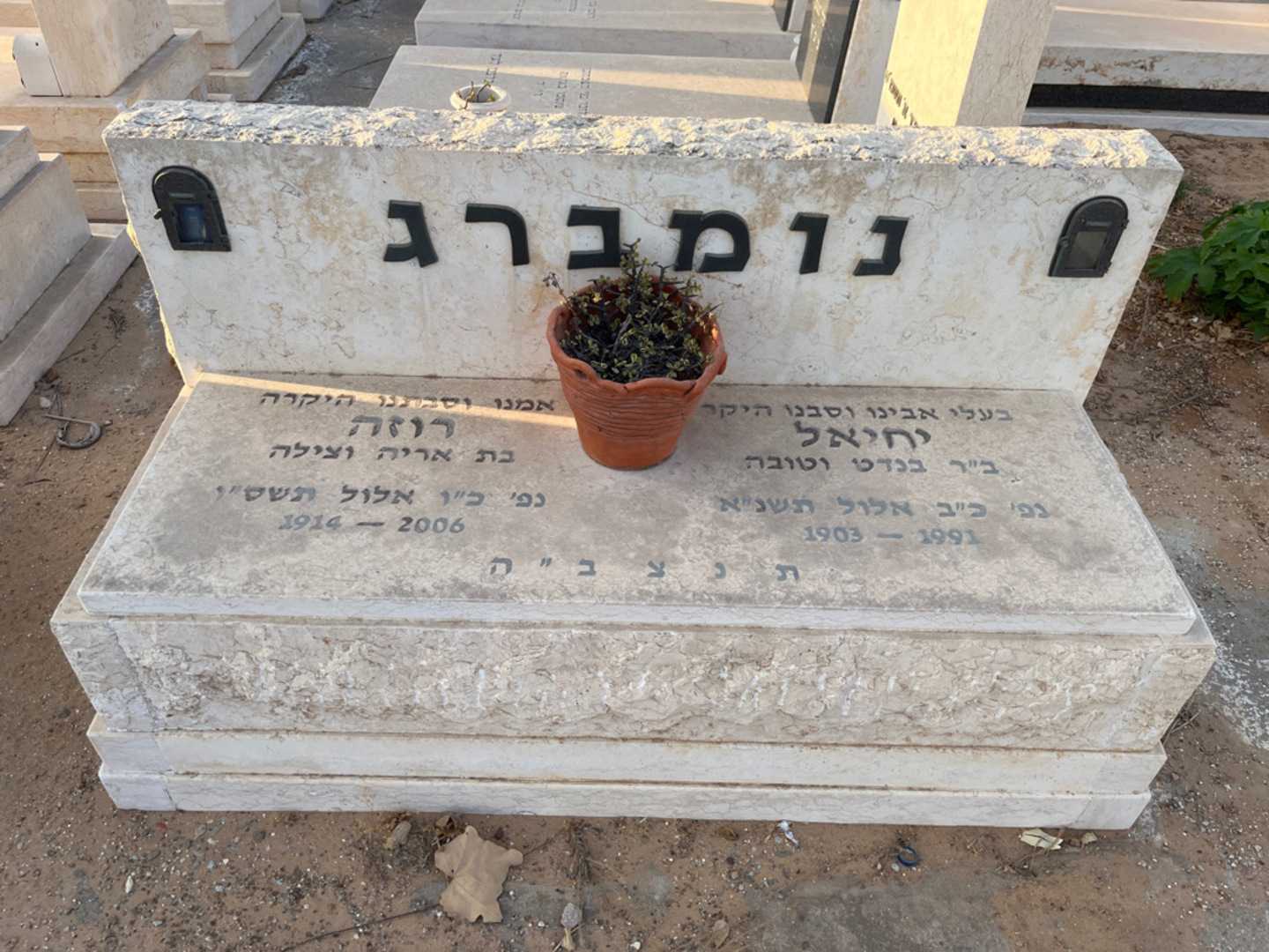 קברו של יחיאל נומברג