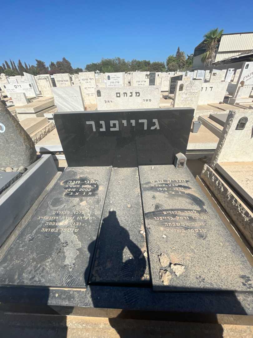 קברו של הנריק הרש גרייפנר. תמונה 1