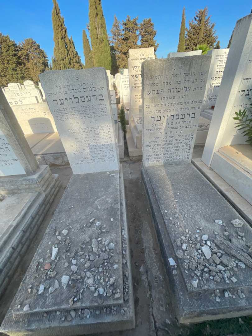 קברו של מנחם מנדל ברעסלויער. תמונה 1