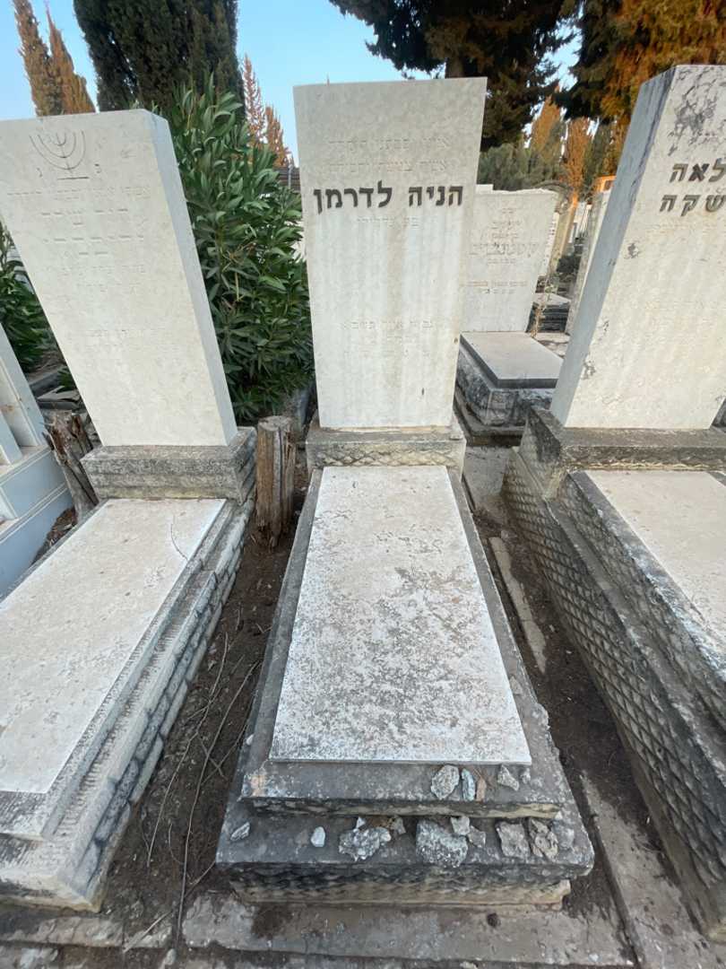 קברו של הניה לדרמן