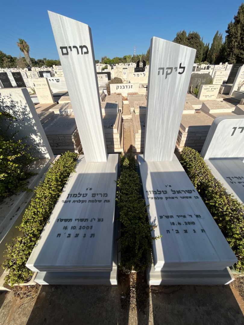 קברו של ליקה ישראל טלמון. תמונה 2