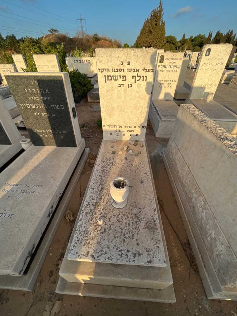 קברו של וולף פישמן