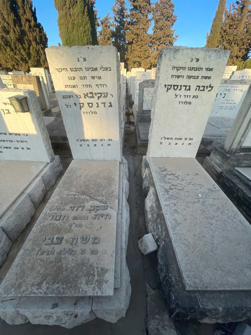 קברו של עקיבא גדנסקי. תמונה 1