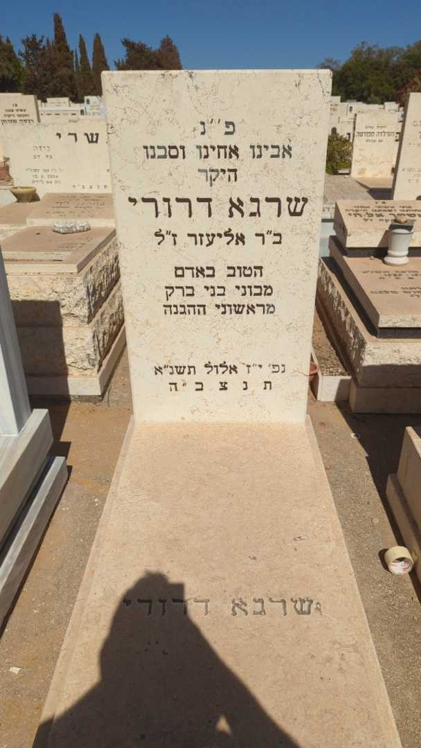 קברו של שרגא דרורי