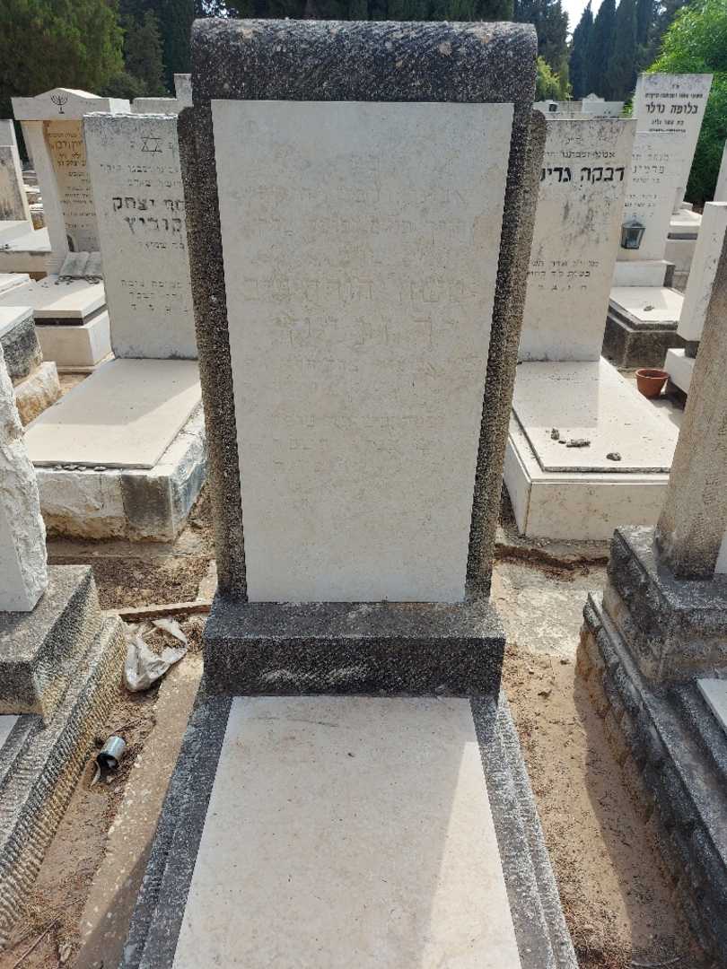 קברו של משה יהודה ליב רזניק