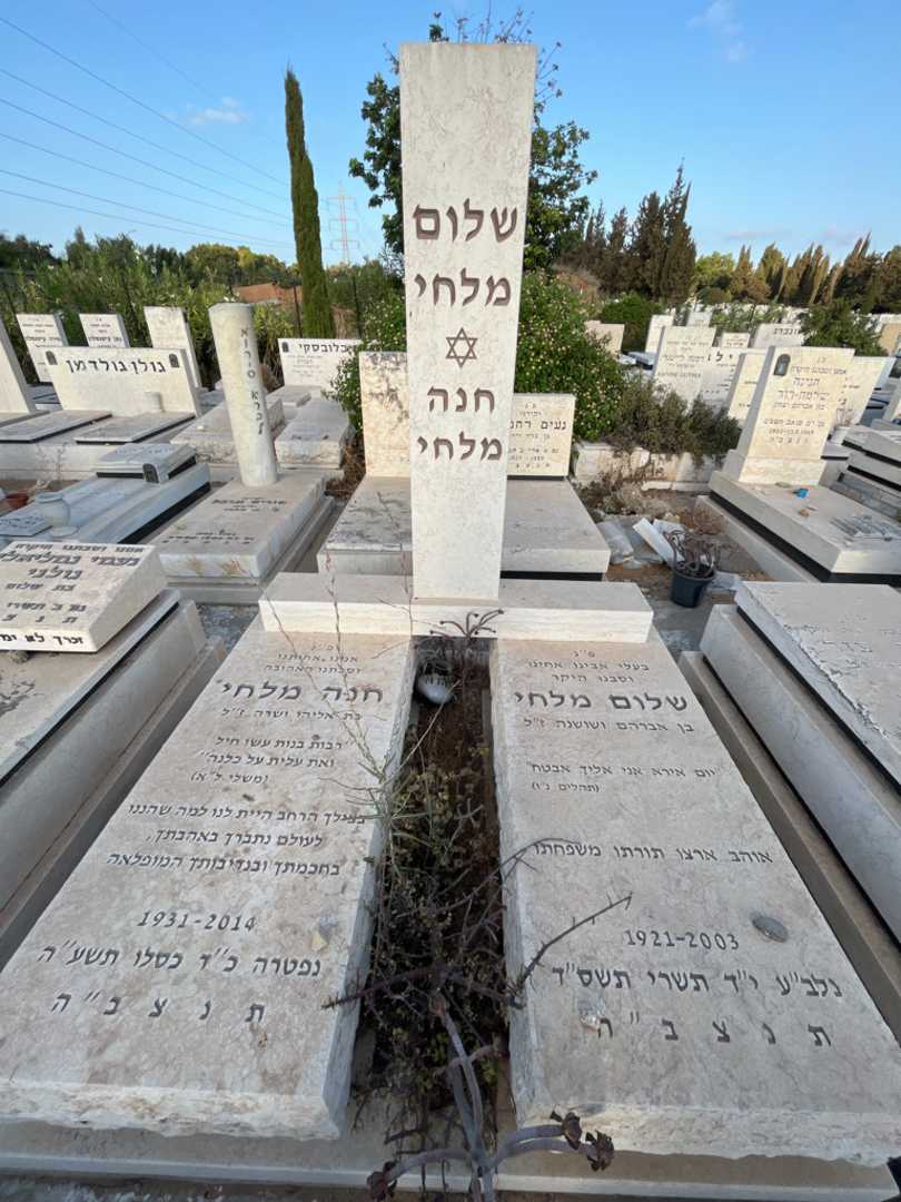 קברו של שלום מלחי. תמונה 1