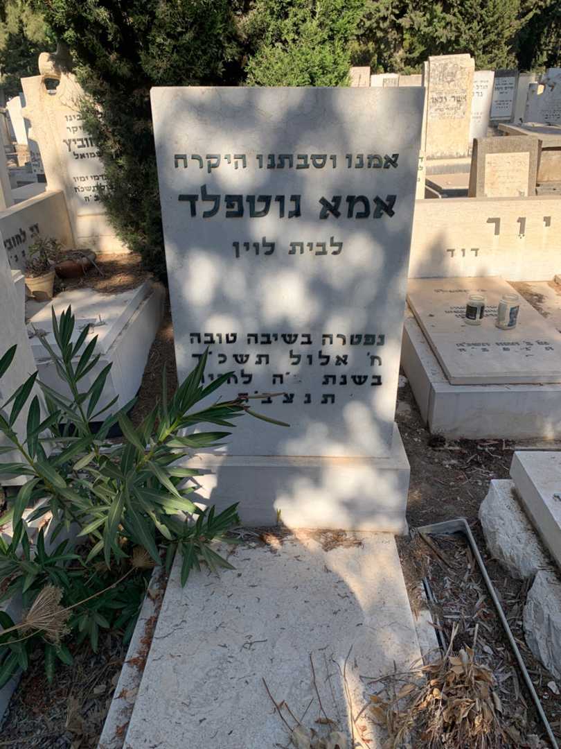 קברו של אמא גוטפלד