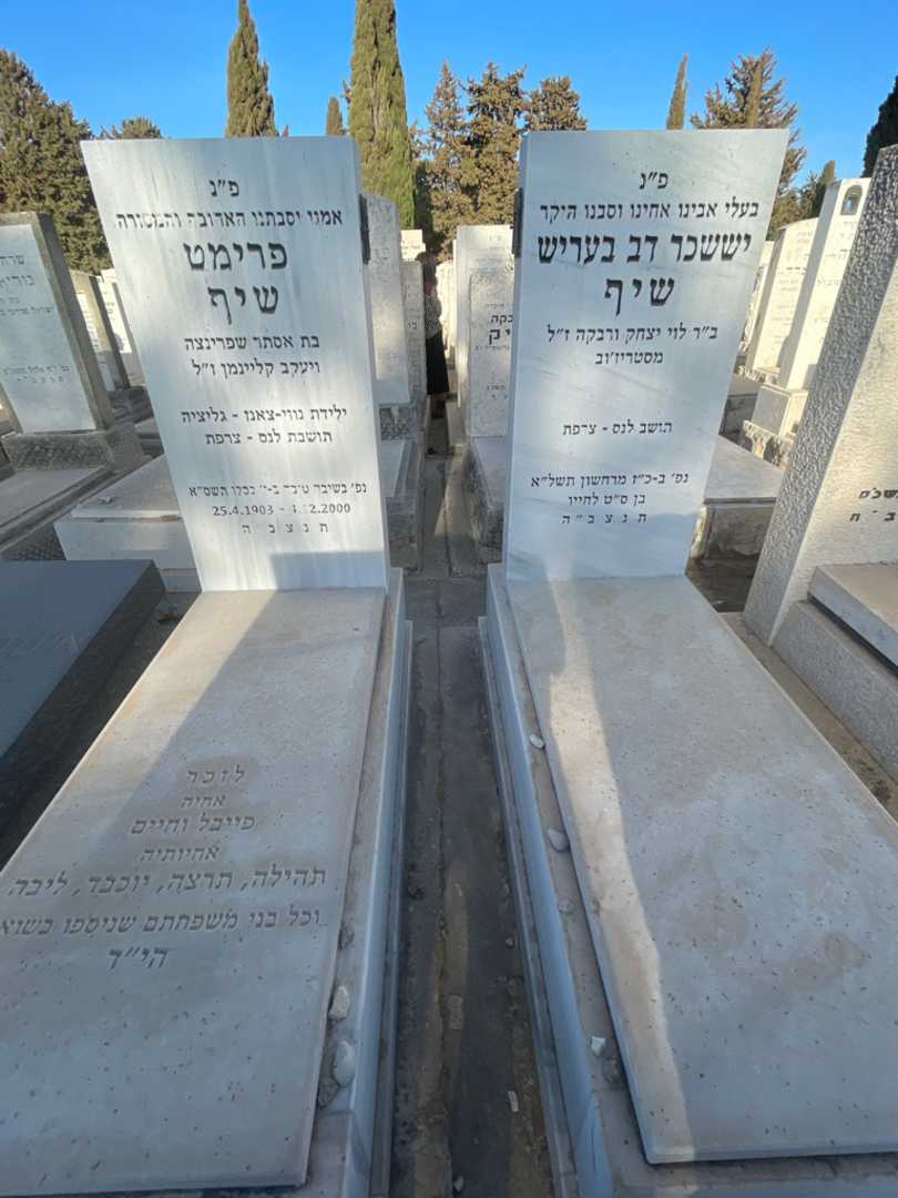 קברו של פרימה שיף. תמונה 1