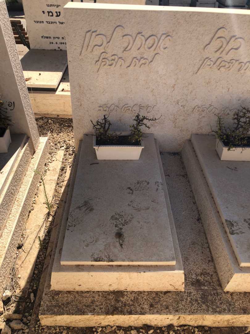 קברו של אסתר לבון. תמונה 1