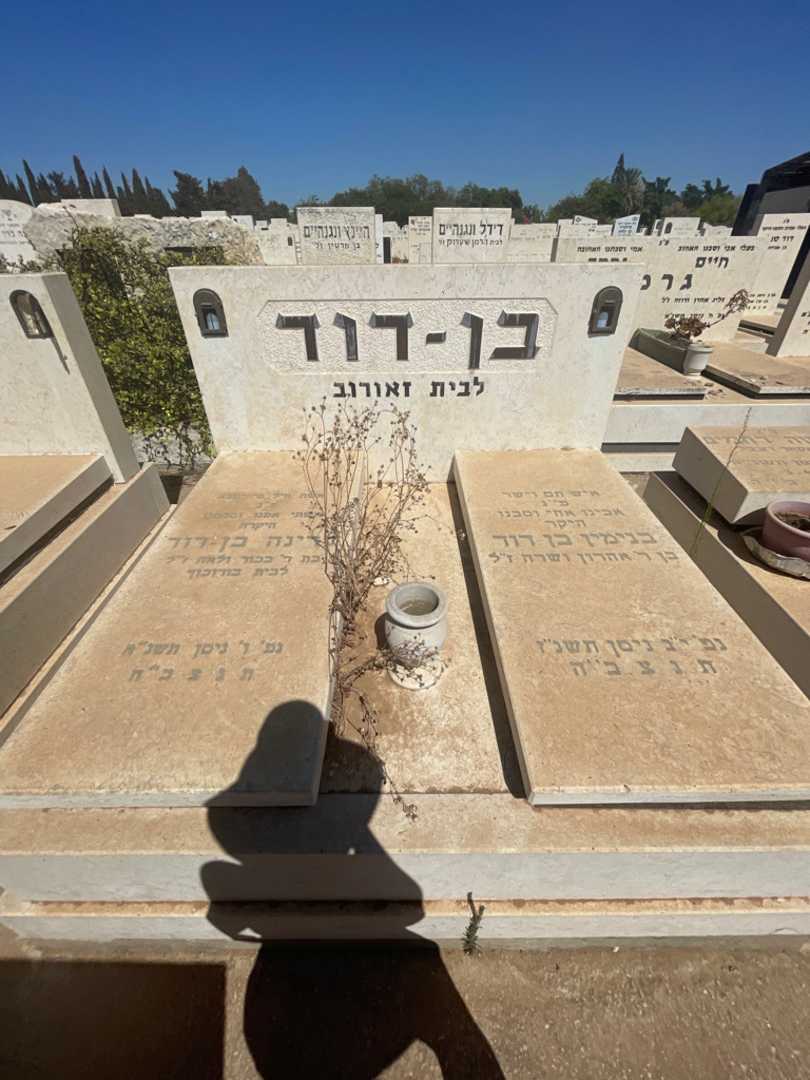 קברו של עדינה בן-דוד. תמונה 1