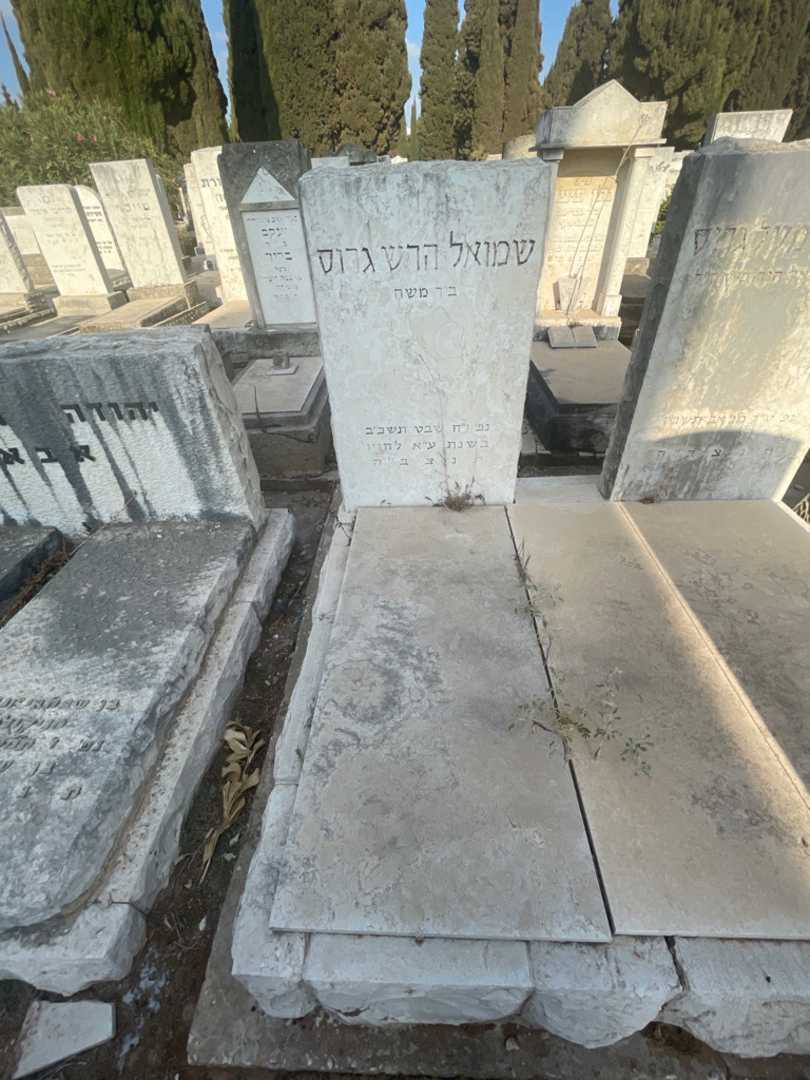 קברו של שמואל הרש גרוס. תמונה 2