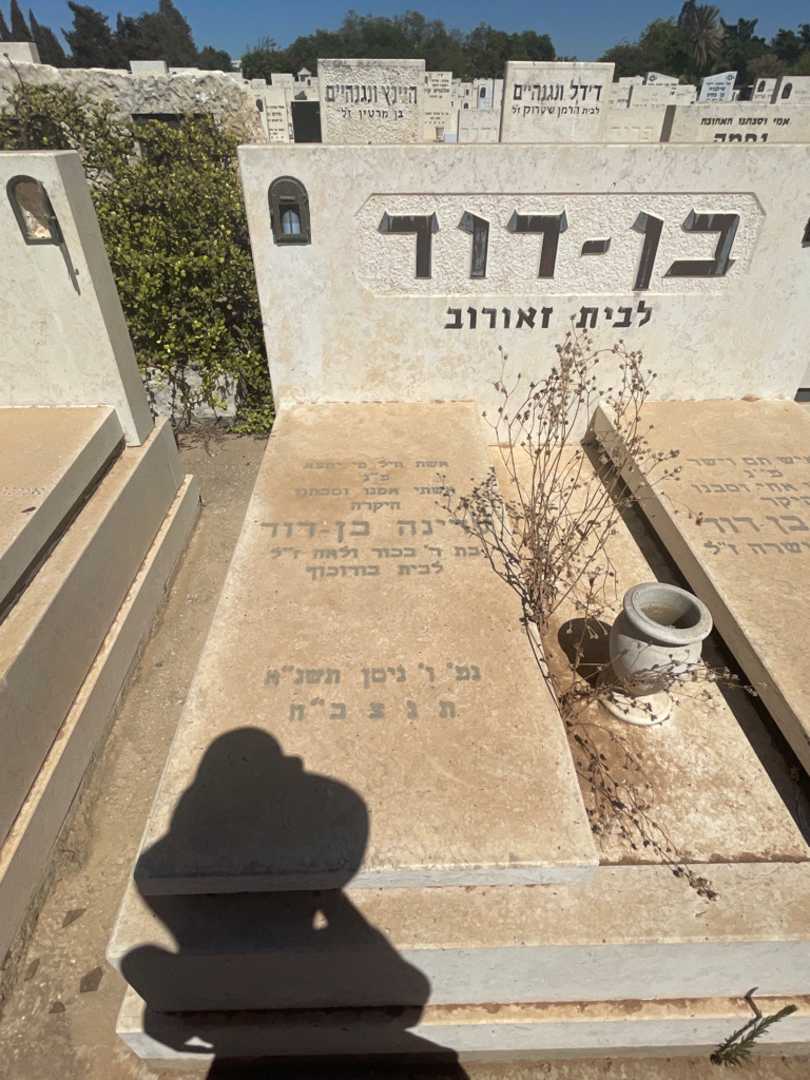 קברו של עדינה בן-דוד. תמונה 2