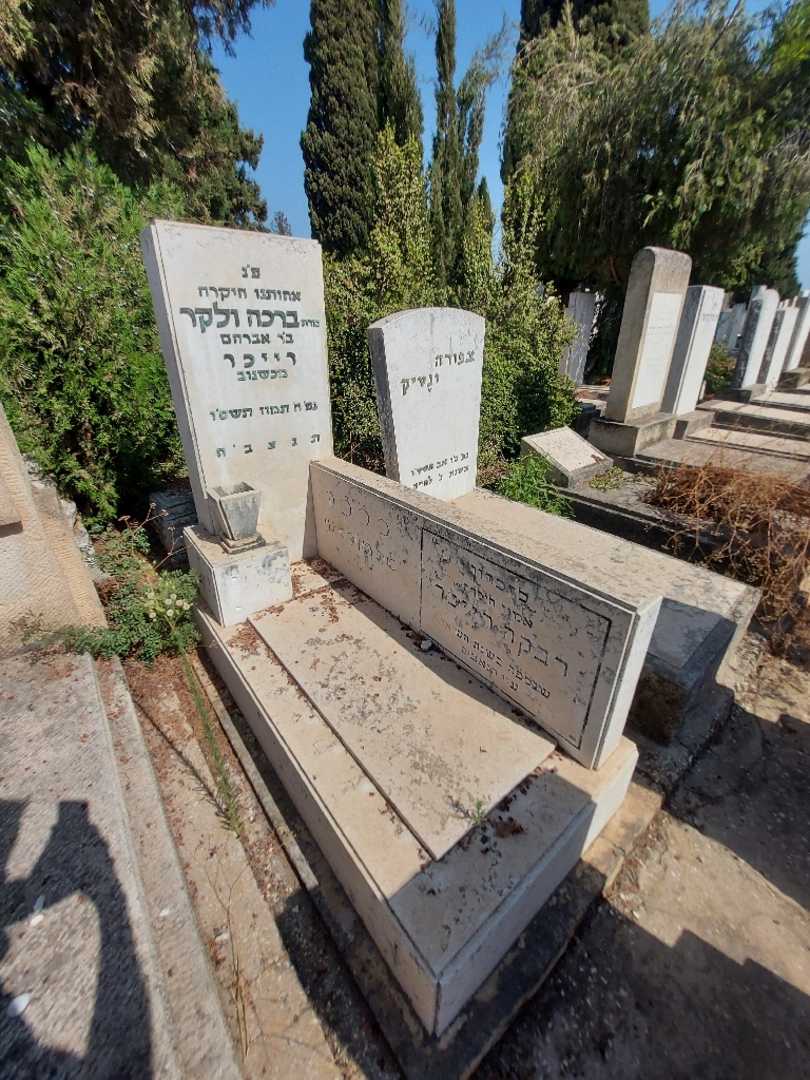 קברו של ברכה "רייכר" ולקר. תמונה 3