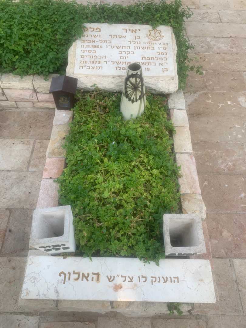 קברו של יאיר פלס