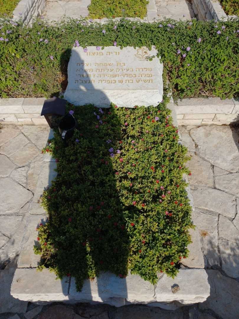 קברו של נדיה מנצור