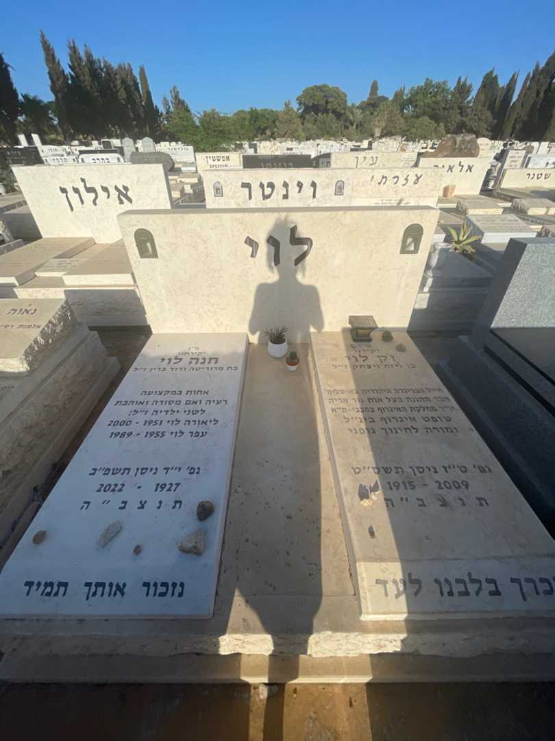 קברו של ליאורה לוי. תמונה 1