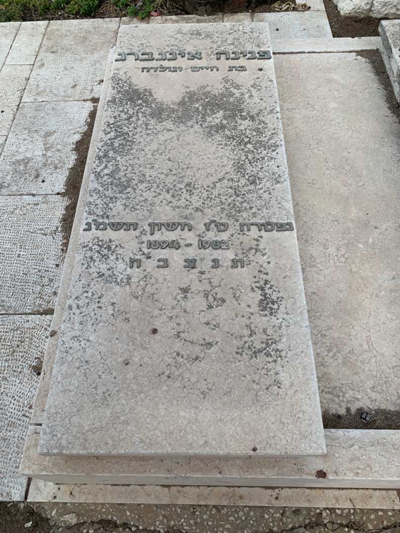 קברו של פנינה אינגברג. תמונה 2