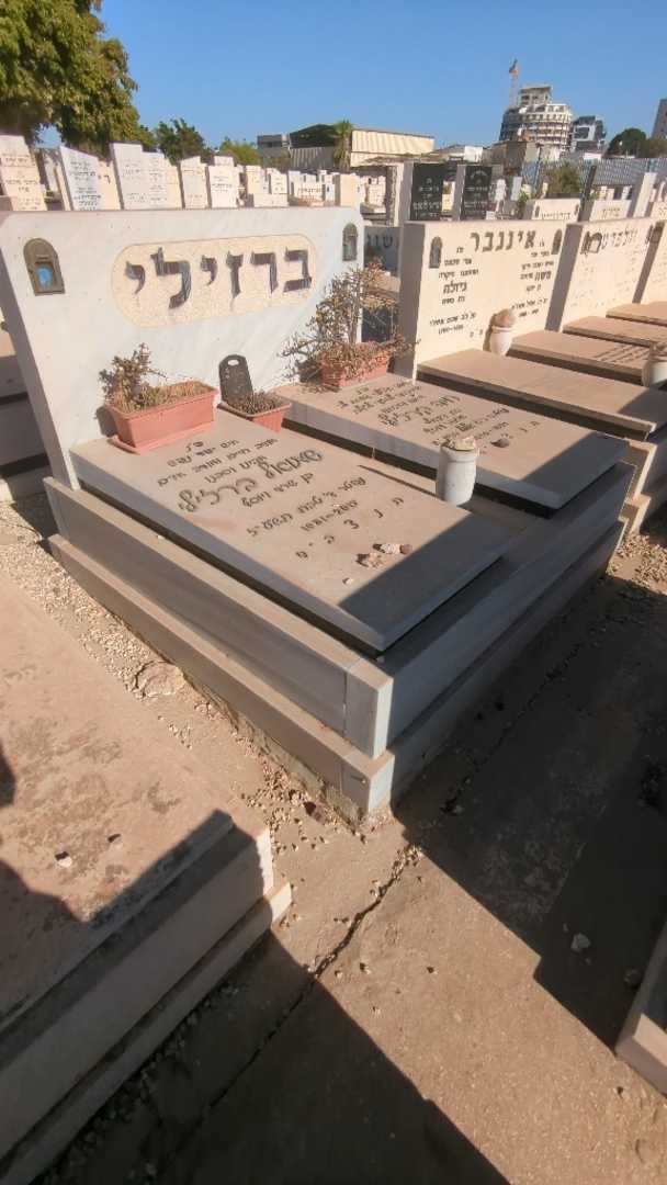 קברו של שמואל ברזילי. תמונה 1