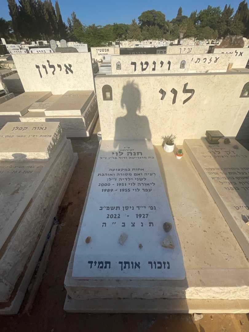קברו של ליאורה לוי. תמונה 2