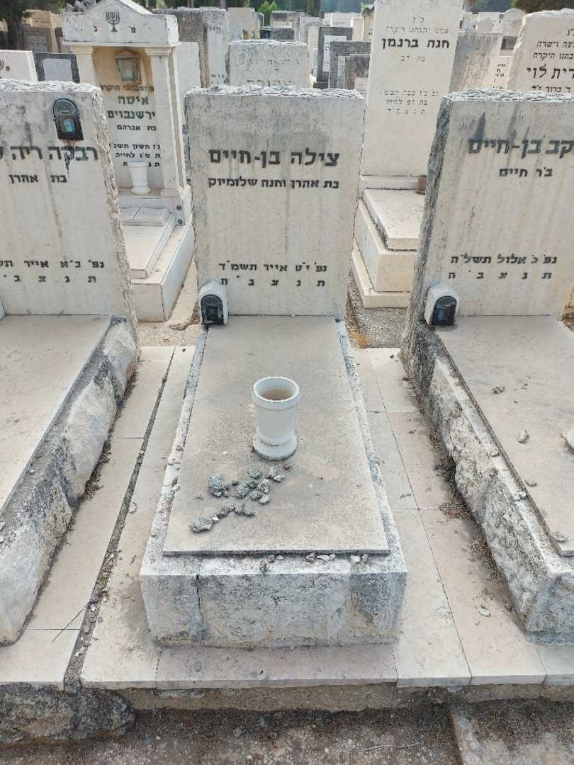 קברו של צילה בן-חיים. תמונה 1