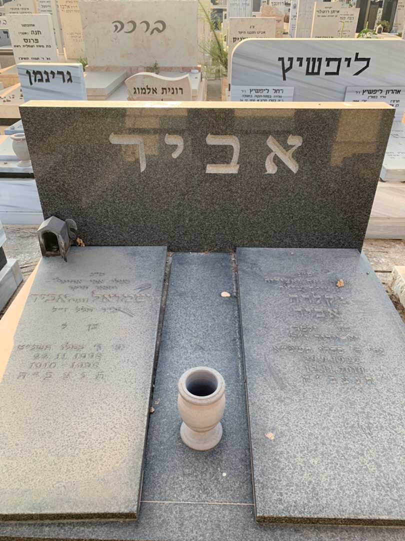 קברו של שמואל "זמי" אביר. תמונה 1