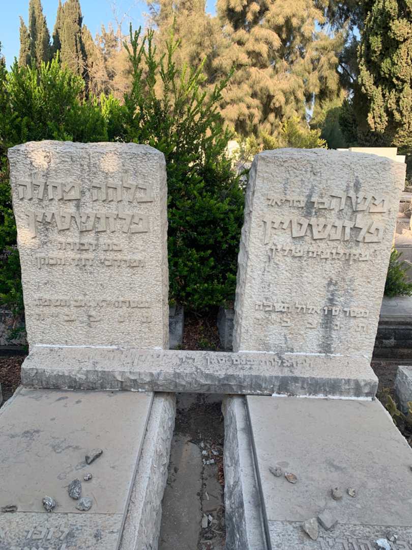 קברו של בלהה מחלה פלזנשטיין. תמונה 1