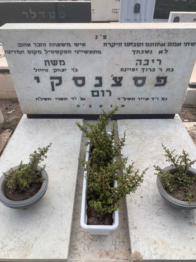קברו של ריבה פסצ׳נסקי רום. תמונה 2