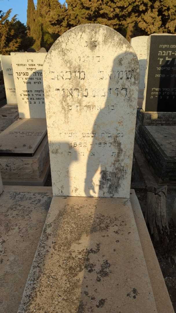 קברו של שמואל מיכאל רוזנשטראוך. תמונה 1
