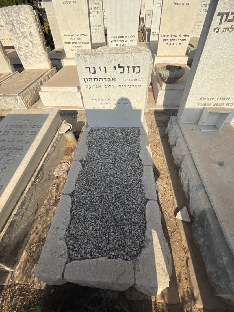 קברו של מזלי וינר
