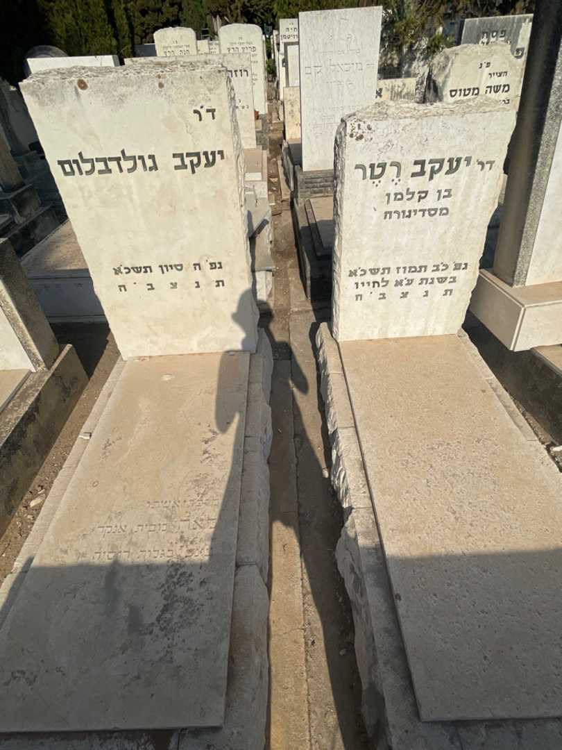 קברו של יעקב גולדבלום. תמונה 1