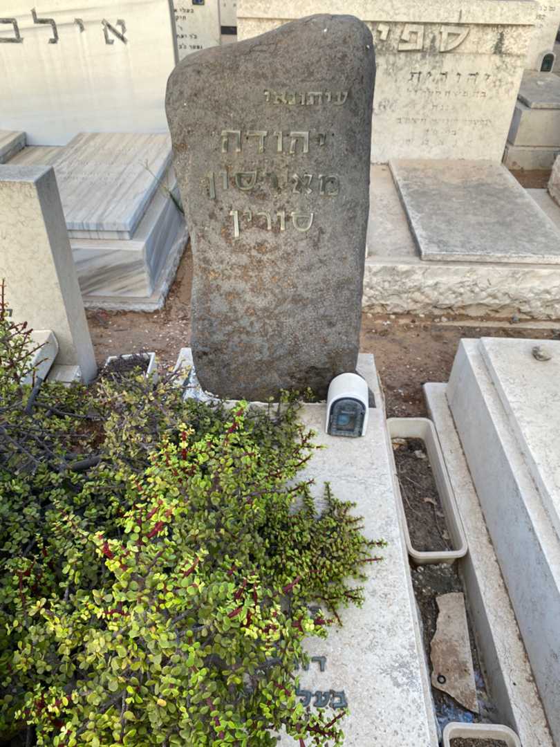 קברו של יהודה מאירסון סורין