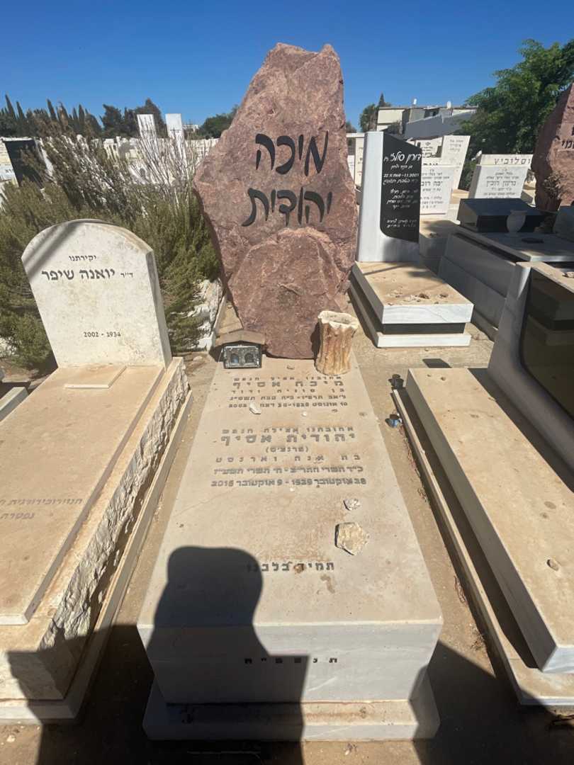 קברו של מיכה אסיף