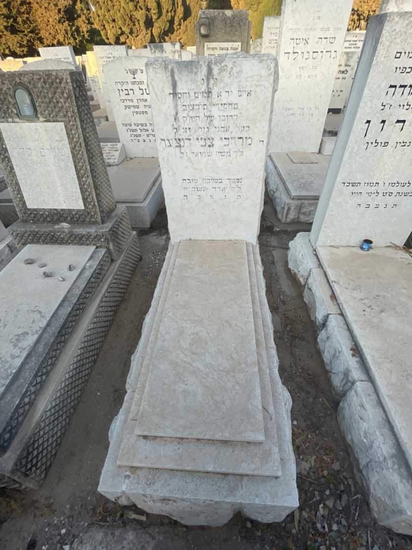 קברו של מרדכי צבי דנצוגר