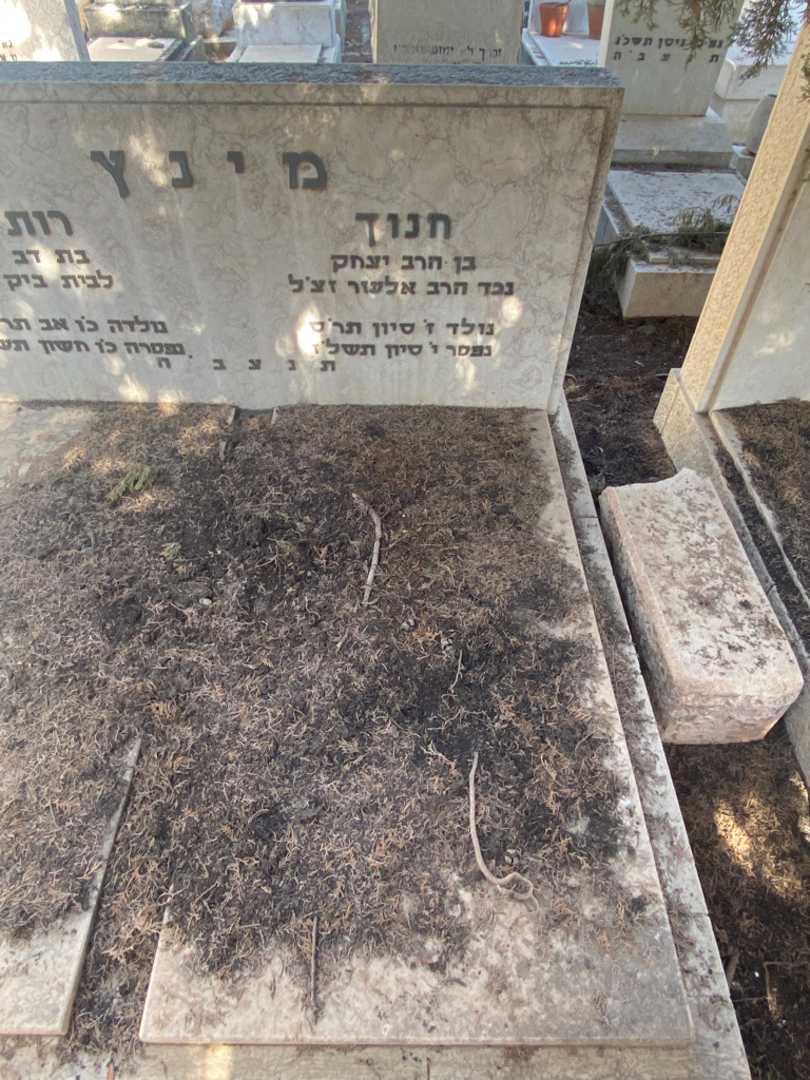 קברו של חנוך מינץ. תמונה 1